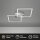 Briloner  Frame LED Deckenlampe 2-flammig Stufendimmbar Schwenkbar Chrom-Alu