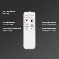 Briloner  Verb LED Sternenhimmel Deckenlampe mit Fernbedienung 50 cm