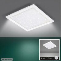 Briloner  Vesta LED Panel 12W Sternenhimmeleffekt...