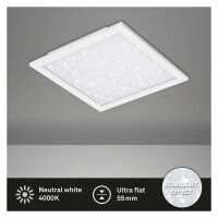Briloner  Vesta LED Panel 12W Sternenhimmeleffekt...