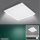 Briloner  Vesta LED Panel 12W Sternenhimmeleffekt Quadratisch Weiß
