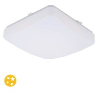 Briloner  Vipe LED Deckenlampe 12W Sternenhimmel Neutralweiß Quadratisch Weiß