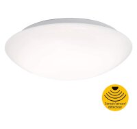 LED Deckenleuchte Elipso, Weiß, 15 Watt, 4000K, IP44, Ø 29 cm – Briloner