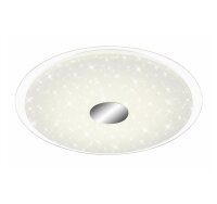 LED Deckenleuchte Space, Weiß-Chrom, 24 Watt,...