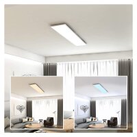 Briloner  LED Panel Piatto Fernbedienung Deckenlampe...