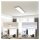 LED Deckenleuchte Piatto, Weiß, 36 Watt, mit Fernbedienung, 119,5 x 29,5 x 4,8 cm – Briloner