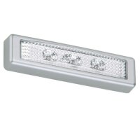 Akku-Tischleuchte Lero, Titan, 3x0,06W, 16 x 4 x 2,7 cm...